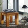 Tabouret 45x45 Palissandre Huilé Brun NATURE BROWN #108