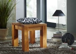 Tabouret 45x45 Palissandre Huilé Brun NATURE BROWN #108