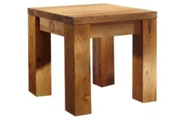 Tabouret 45x45 Palissandre Huilé Brun NATURE BROWN #108 -Massivmoebel24 09 100 554 1034 9