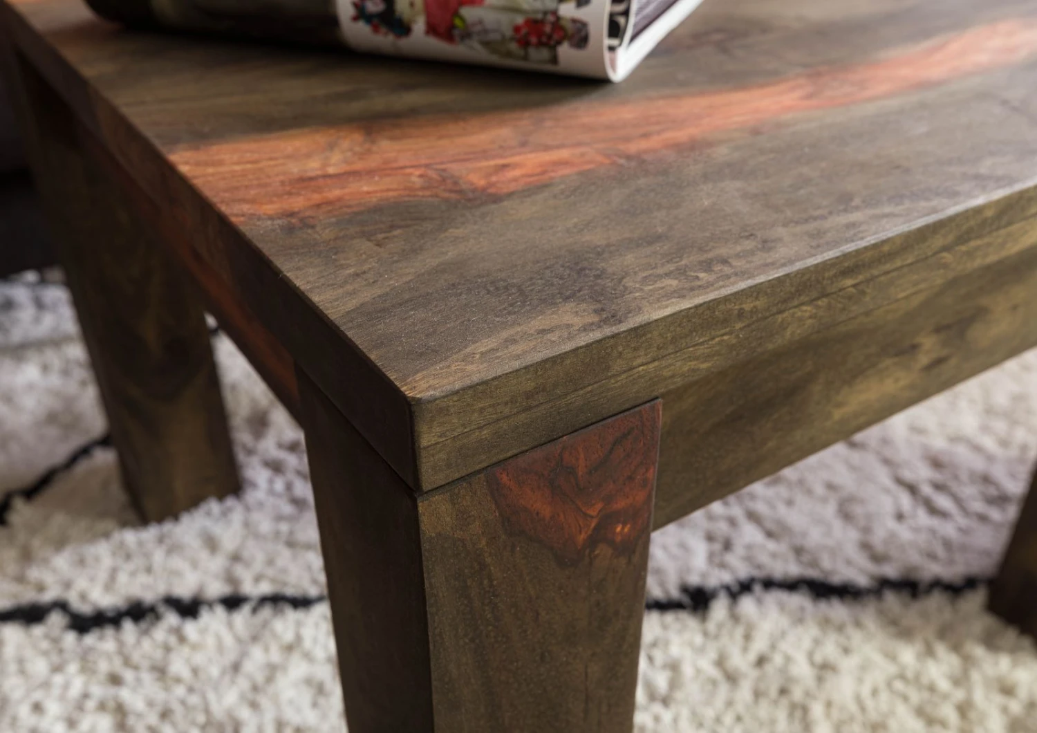 Tabouret 61x61 Palissandre Huilé Gris Taupe TAMBORA #790 6 Tabouret 61x61 Palissandre Huilé Gris Taupe TAMBORA #790 – Image 6