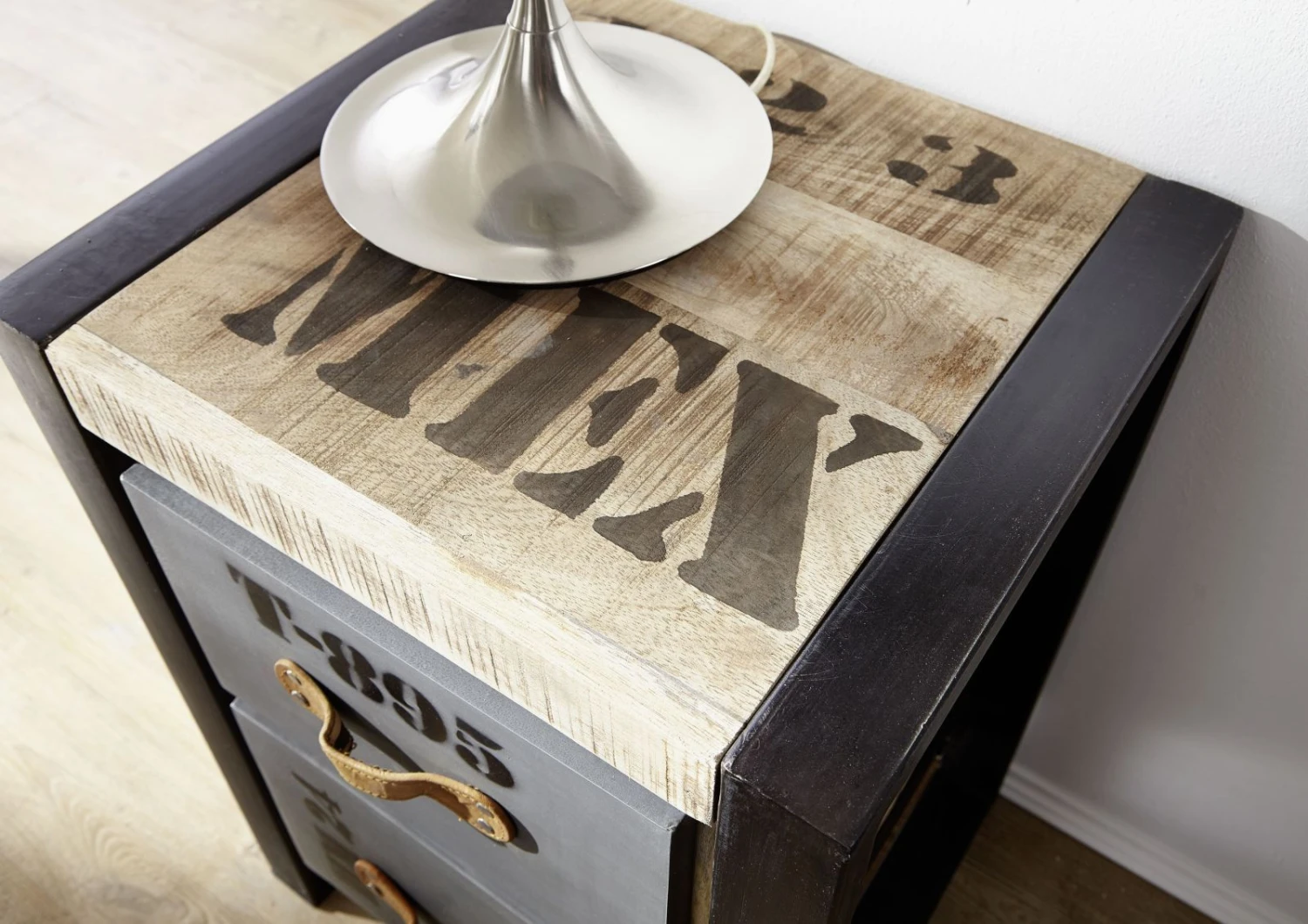 Table D'appoint 45x40x60 Manguier Brut Imprimé Bois Naturel FACTORY #123 2 Table D'appoint 45x40x60 Manguier Brut Imprimé Bois Naturel FACTORY #123 – Image 2