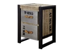 Table D'appoint 45x40x60 Manguier Brut Imprimé Bois Naturel FACTORY #123 13 Table D'appoint 45x40x60 Manguier Brut Imprimé Bois Naturel FACTORY #123 -Massivmoebel24 09 100 559 0123 9