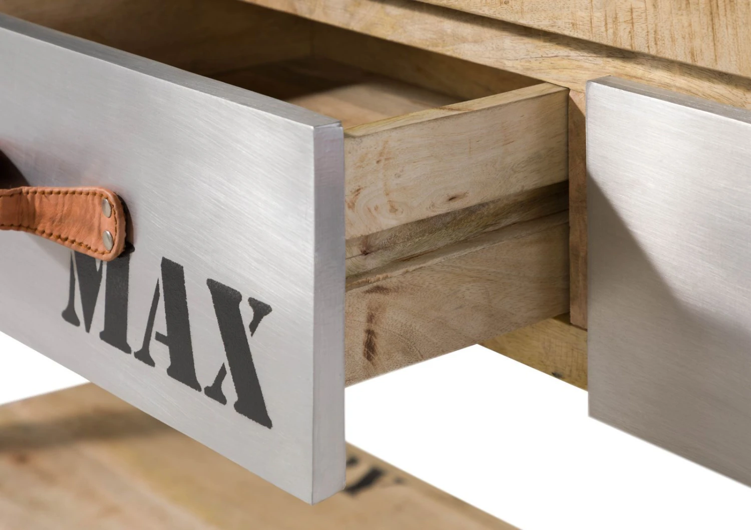 Console 140x40 Manguier Brut Imprimé Bois Naturel FACTORY #134 4 Console 140x40 Manguier Brut Imprimé Bois Naturel FACTORY #134 – Image 4