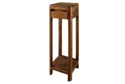 Table D'appoint 30x30 Palissandre Teinté Smoked Cherry TORONTO #113 -Massivmoebel24 09 100 665 1013 9