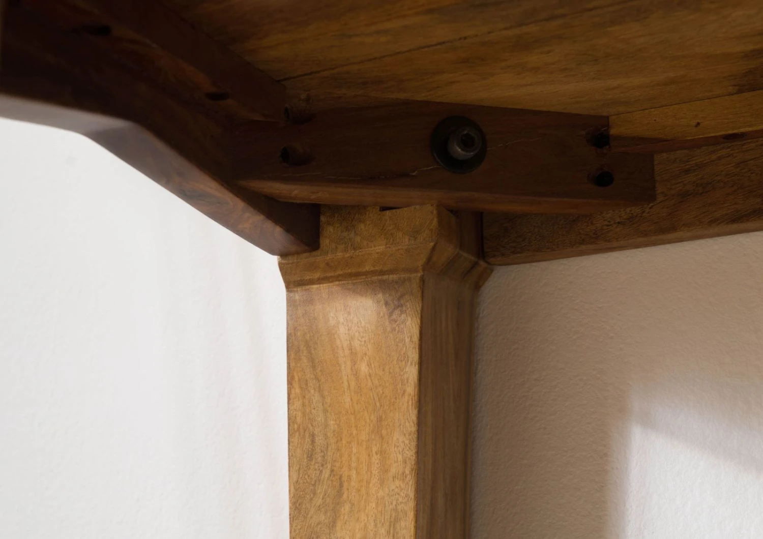 ANCONA #103 Table Console En Bois De Sheesham - Laqué / Brun 120x42x80 5 ANCONA #103 Table Console En Bois De Sheesham - Laqué / Brun 120x42x80 – Image 5