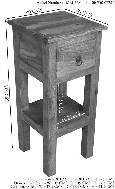 Table D'appoint 30x30 Palissandre Huilé Gris Taupe LEEDS #23 4 Table D'appoint 30x30 Palissandre Huilé Gris Taupe LEEDS #23 – Image 4