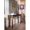 Console 120x40 Bois De Récupération Laqué Multicolore FABLE #11