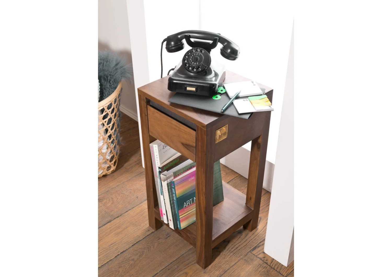 Table D'appoint 30x30 Palissandre Laqué Noble Unique SYDNEY #134 1 Table D'appoint 30x30 Palissandre Laqué Noble Unique SYDNEY #134