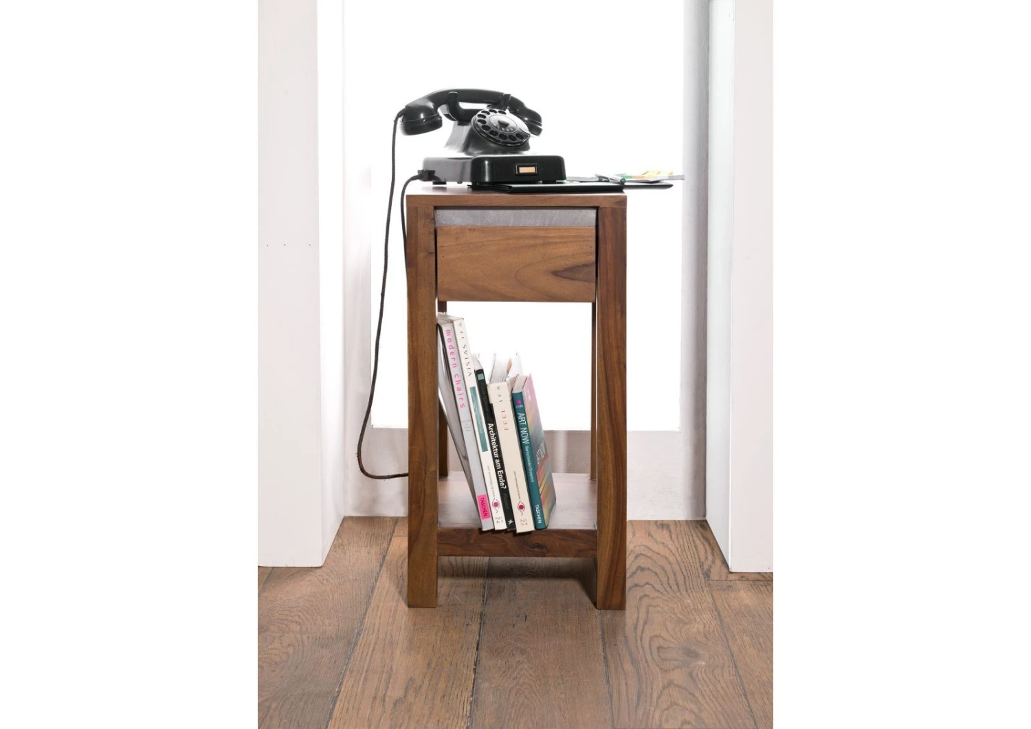 Table D'appoint 30x30 Palissandre Laqué Noble Unique SYDNEY #134 2 Table D'appoint 30x30 Palissandre Laqué Noble Unique SYDNEY #134 – Image 2