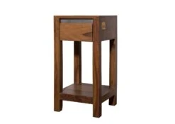 Table D'appoint 30x30 Palissandre Laqué Noble Unique SYDNEY #134 7 Table D'appoint 30x30 Palissandre Laqué Noble Unique SYDNEY #134 -Massivmoebel24 09 100 777 0134 9