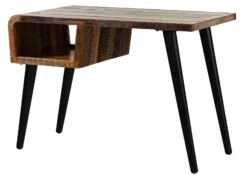 Bureau 116x59 Bois De Récupération Laqué Multicolore SIXTIES #104 17 Bureau 116x59 Bois De Récupération Laqué Multicolore SIXTIES #104 -Massivmoebel24 09 100 815 0004 9