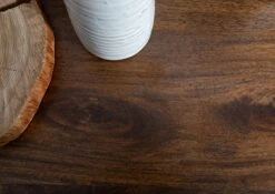 Console 152x46 Manguier Laqué Brun STILMÖBEL #107 -Massivmoebel24 09 100 823 0007 7