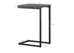 Table D'appoint 30x40 Chêne Sauvage Huilé Bois Naturel LOUNGE COLLECTION #06 17 Table D'appoint 30x40 Chêne Sauvage Huilé Bois Naturel LOUNGE COLLECTION #06 -Massivmoebel24 09 100 960 0006 08