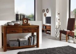 Console 118x45 Palissandre Laqué Life Honey METRO LIFE #126 -Massivmoebel24 09 102 520 1026 4