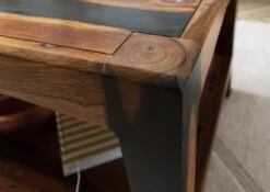 ANCONA #201 Table Basse En Bois De Sheesham - Laqué / Brun Foncé 115x60x45 14 ANCONA #201 Table Basse En Bois De Sheesham - Laqué / Brun Foncé 115x60x45 -Massivmoebel24 09 102 699 2001 05