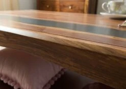 ANCONA #201 Table Basse En Bois De Sheesham - Laqué / Brun Foncé 115x60x45 15 ANCONA #201 Table Basse En Bois De Sheesham - Laqué / Brun Foncé 115x60x45 -Massivmoebel24 09 102 699 2001 06