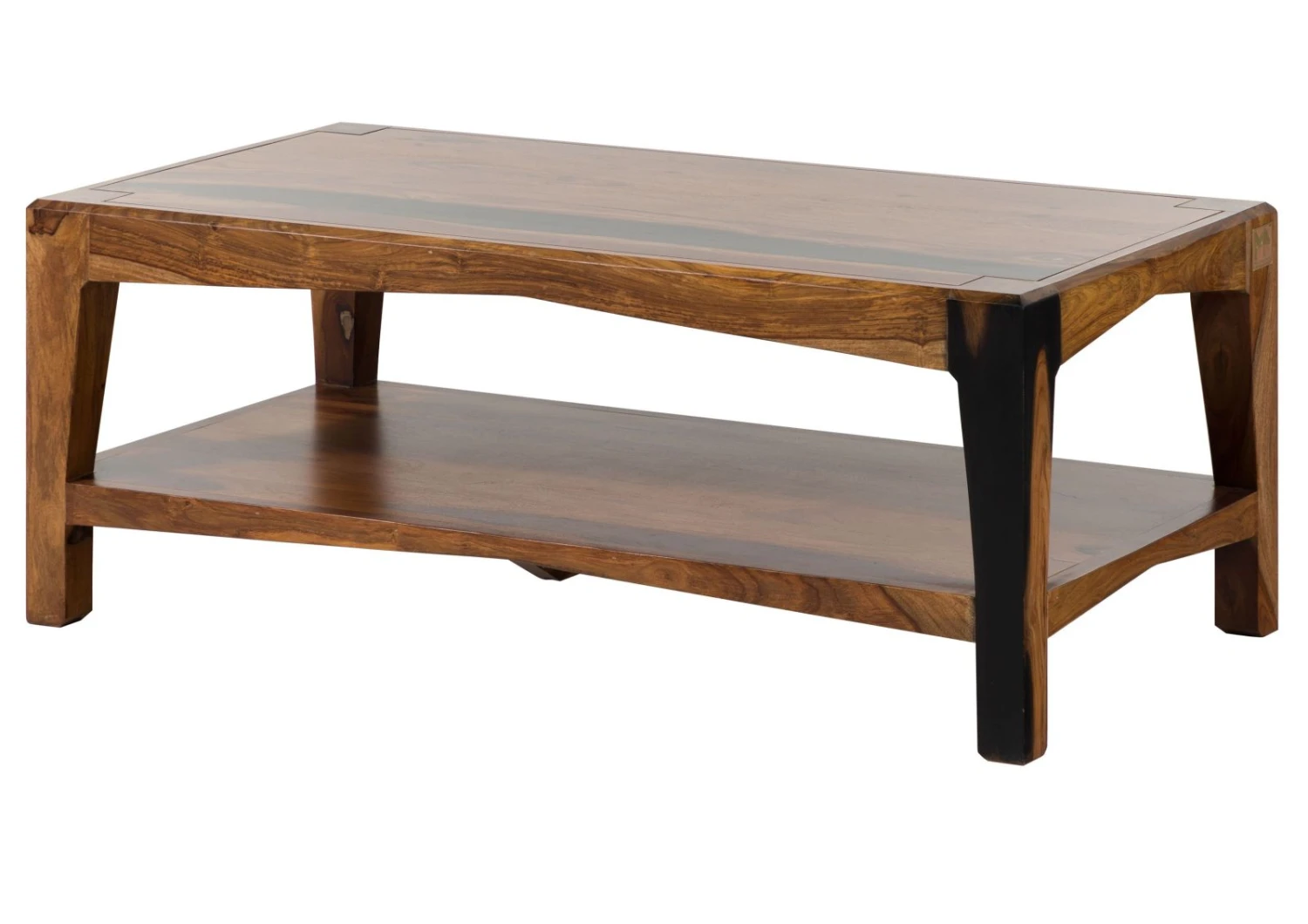 ANCONA #201 Table Basse En Bois De Sheesham - Laqué / Brun Foncé 115x60x45 9 ANCONA #201 Table Basse En Bois De Sheesham - Laqué / Brun Foncé 115x60x45 – Image 9