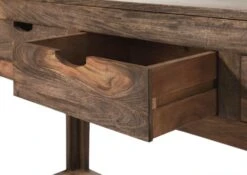 Console 140x40 Palissandre Huilé Gris Taupe NATURE GREY #90 13 Console 140x40 Palissandre Huilé Gris Taupe NATURE GREY #90 -Massivmoebel24 09 104 550 0090 5