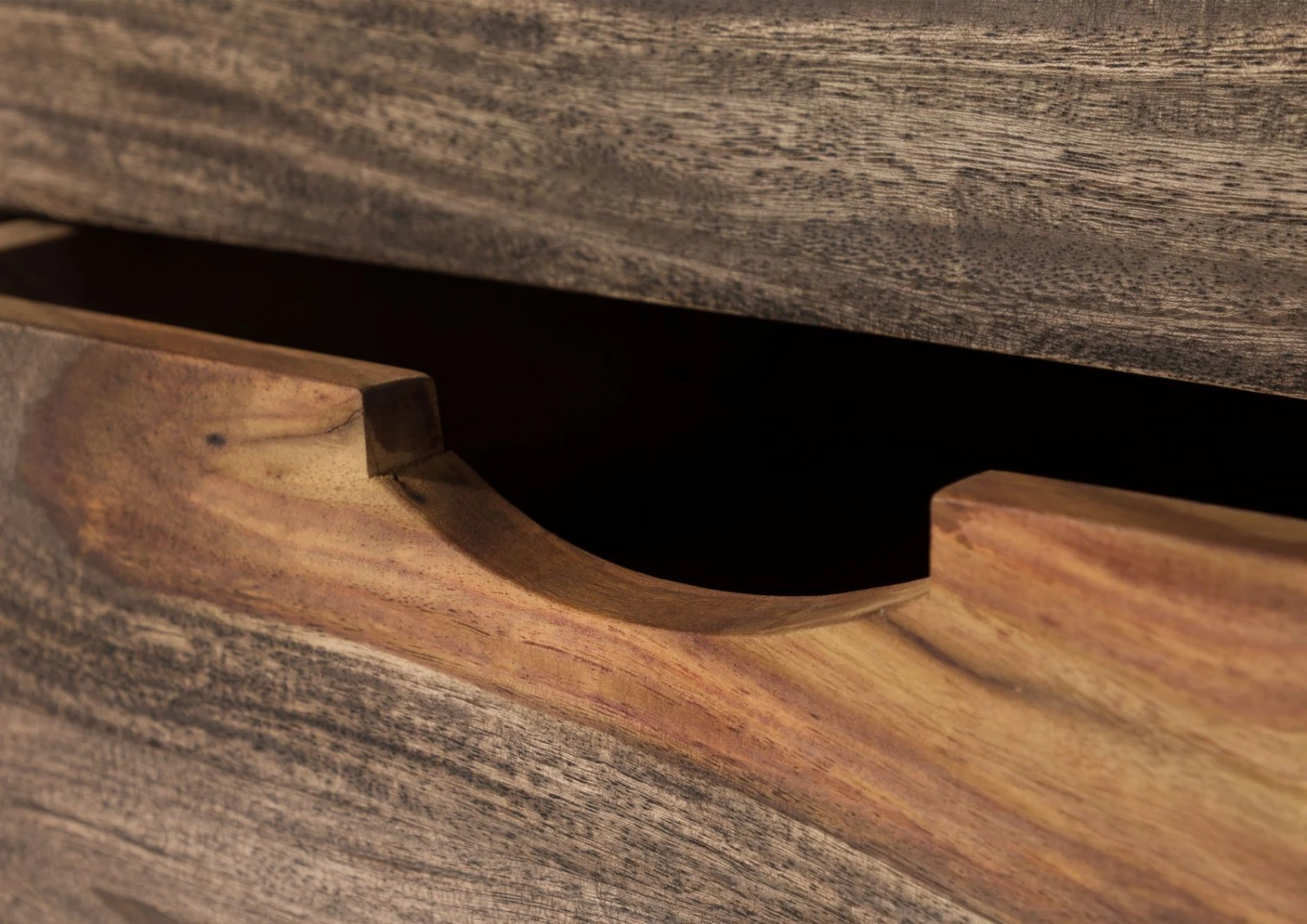 Console 140x40 Palissandre Huilé Gris Taupe NATURE GREY #90 6 Console 140x40 Palissandre Huilé Gris Taupe NATURE GREY #90 – Image 6