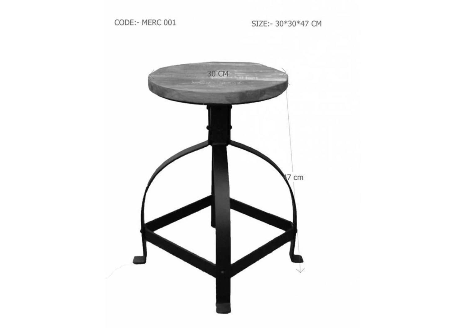 Tabouret 30x30 Bois De Récupération Laqué Multicolore INDUSTRIAL #03 5 Tabouret 30x30 Bois De Récupération Laqué Multicolore INDUSTRIAL #03 – Image 5