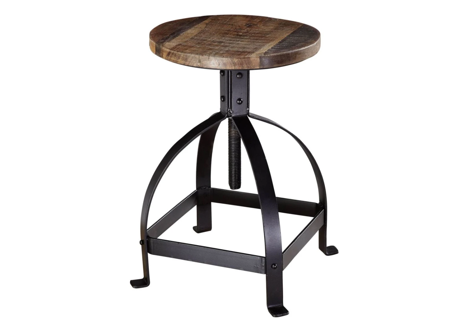 Tabouret 30x30 Bois De Récupération Laqué Multicolore INDUSTRIAL #03 6 Tabouret 30x30 Bois De Récupération Laqué Multicolore INDUSTRIAL #03 – Image 6