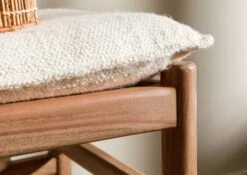 Banc Acacia 140x40x47 Naturel Laqué KOPENHAGEN #140 -Massivmoebel24 09 124 493 1040 06