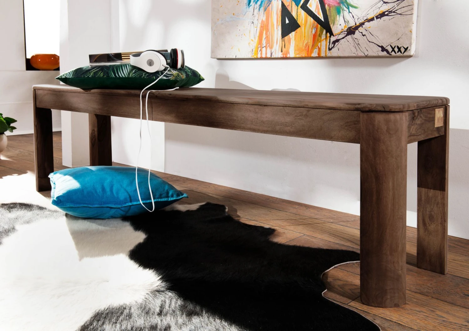 Banc 178x35 Palissandre Teinté Smoked Cherry TORONTO #128 3 Banc 178x35 Palissandre Teinté Smoked Cherry TORONTO #128 – Image 3