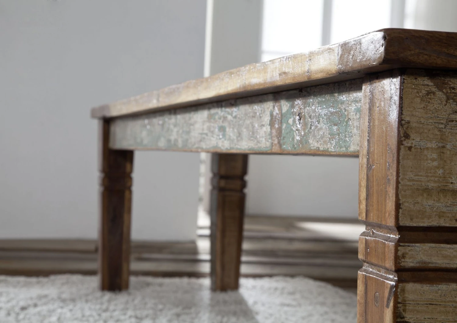 Banc 180x40 Bois De Récupération Laqué Multicolore NATURE OF SPIRIT #36 5 Banc 180x40 Bois De Récupération Laqué Multicolore NATURE OF SPIRIT #36 – Image 5