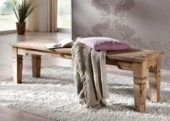 Banc 160x40 Palissandre Huilé Gris Taupe LEEDS #55