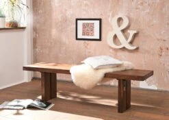 Banc 160x38 Palissandre Laqué Noble Unique SYDNEY #116