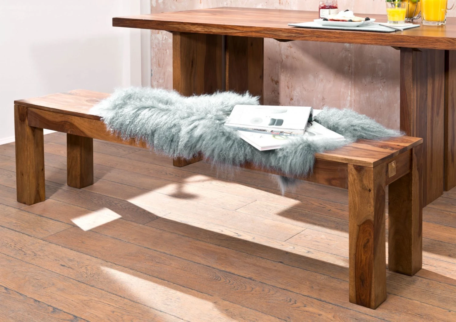 Banc 160x35 Palissandre Laqué Noble Unique SYDNEY #129 1 Banc 160x35 Palissandre Laqué Noble Unique SYDNEY #129