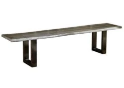 Banc 180x38 Palissandre Laqué Smoked Oak FREEFORM #0309 -Massivmoebel24 09 128 715 0309 9