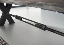 Banc 180x38 Acacia Laqué Gris Taupe IRON LABEL #146 12 Banc 180x38 Acacia Laqué Gris Taupe IRON LABEL #146 -Massivmoebel24 09 128 820 0046 5 1