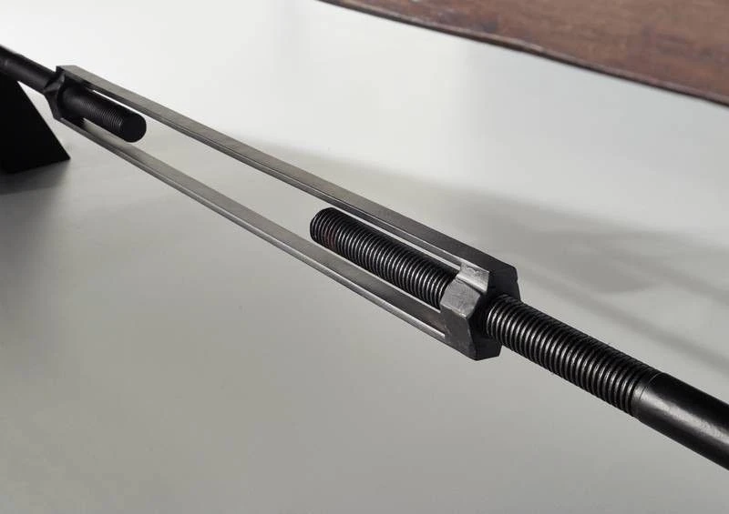 Banc 180x38 Acacia Laqué Brun IRON LABEL #156 7 Banc 180x38 Acacia Laqué Brun IRON LABEL #156 – Image 7