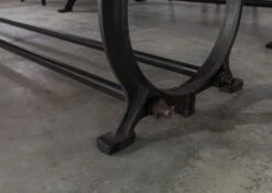 Banc 200x40 Bois De Récupération Laqué Bois Naturel INDUSTRIAL #32 -Massivmoebel24 09 130 811 0032 4