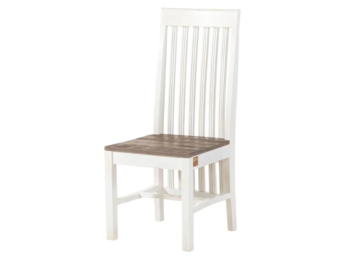 Chaise Manguier 45x54x108 Laqué Blanc TOULOUSE #113 8 Chaise Manguier 45x54x108 Laqué Blanc TOULOUSE #113 – Image 8