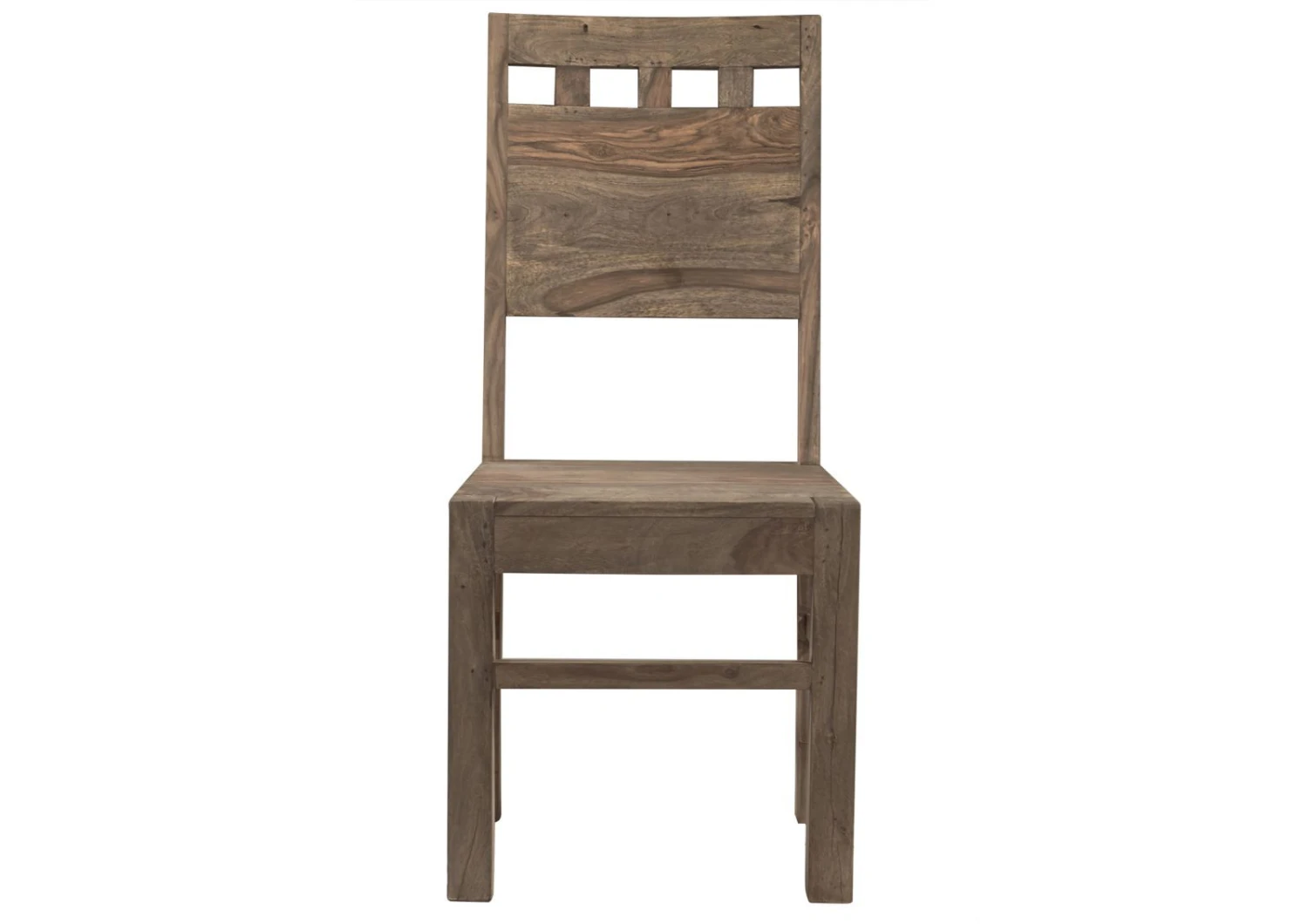 Chaise 45x45 Palissandre Huilé Gris Taupe Set 2 NATURE GREY #120 2 Chaise 45x45 Palissandre Huilé Gris Taupe Set 2 NATURE GREY #120 – Image 2