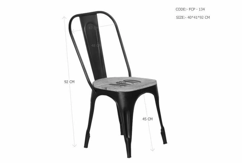 Chaise 45x45 Manguier Brut Imprimé Bois Naturel Set 2 FACTORY #134 7 Chaise 45x45 Manguier Brut Imprimé Bois Naturel Set 2 FACTORY #134 – Image 7