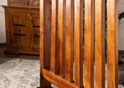 Chaise 48x51 Acacia Laqué Miel Set 2 OXFORD #014 -Massivmoebel24 09 151 610 7015 5