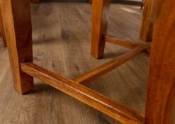 Chaise 48x51 Acacia Laqué Miel Set 2 OXFORD #014 -Massivmoebel24 09 151 610 7015 6