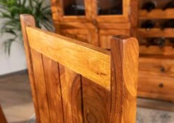 Chaise 45x45 Acacia Laqué Miel OXFORD #0611 13 Chaise 45x45 Acacia Laqué Miel OXFORD #0611 -Massivmoebel24 09 151 610 9111 4