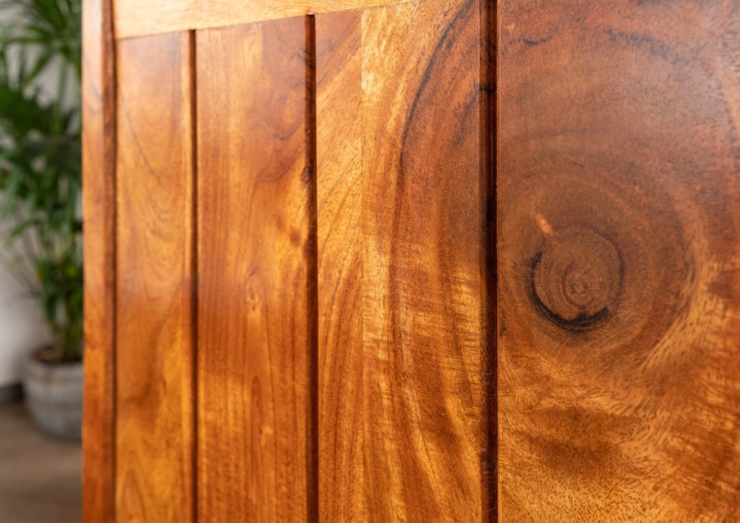 Chaise 45x45 Acacia Laqué Miel OXFORD #0611 5 Chaise 45x45 Acacia Laqué Miel OXFORD #0611 – Image 5