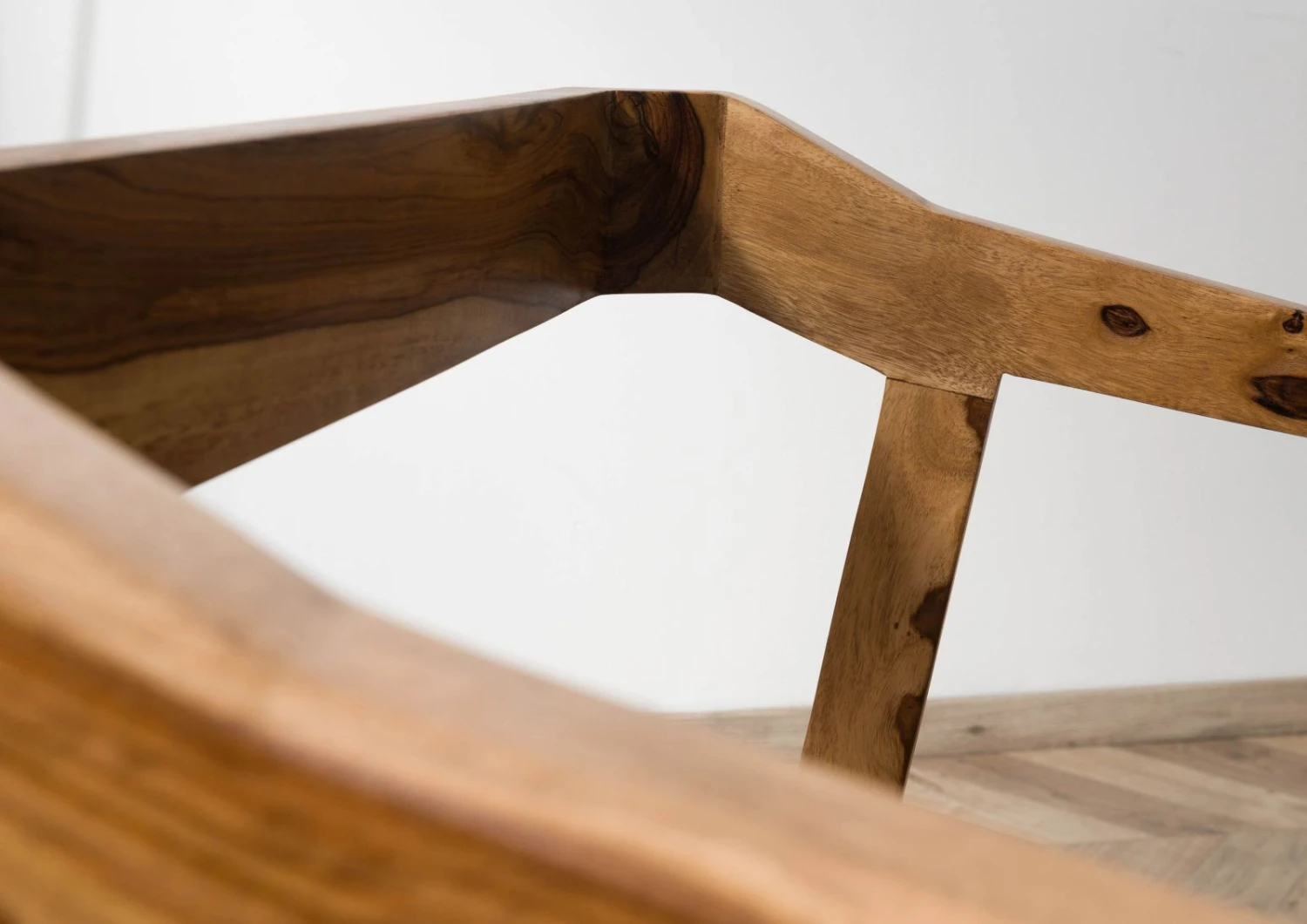 ANCONA #100 Chaise En Bois De Sheesham - Laqué / Brun 45x51x76 4 ANCONA #100 Chaise En Bois De Sheesham - Laqué / Brun 45x51x76 – Image 4