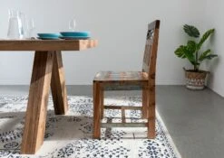 Chaise 45x45 Bois De Récupération Laqué Multicolore NATURE OF SPIRIT #39 10 Chaise 45x45 Bois De Récupération Laqué Multicolore NATURE OF SPIRIT #39 -Massivmoebel24 09 151 700 5138 3