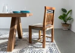 Chaise 45x45 Bois De Récupération Laqué Multicolore NATURE OF SPIRIT #39 11 Chaise 45x45 Bois De Récupération Laqué Multicolore NATURE OF SPIRIT #39 -Massivmoebel24 09 151 700 5138 4