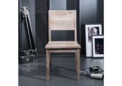 Chaise 45x47 Palissandre Laqué Smoked Oak SYDNEY #233 -Massivmoebel24 09 151 778 0133 4