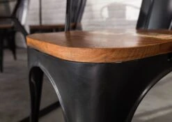 Chaise 45x45 Bois De Récupération Laqué Multicolore INDUSTRIAL #63 11 Chaise 45x45 Bois De Récupération Laqué Multicolore INDUSTRIAL #63 -Massivmoebel24 09 151 811 0052 4