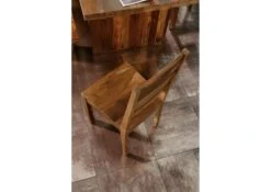 Chaise 45x45 Palissandre Laqué Noisette DUKE #112 10 Chaise 45x45 Palissandre Laqué Noisette DUKE #112 -Massivmoebel24 09 151 813 0112 05