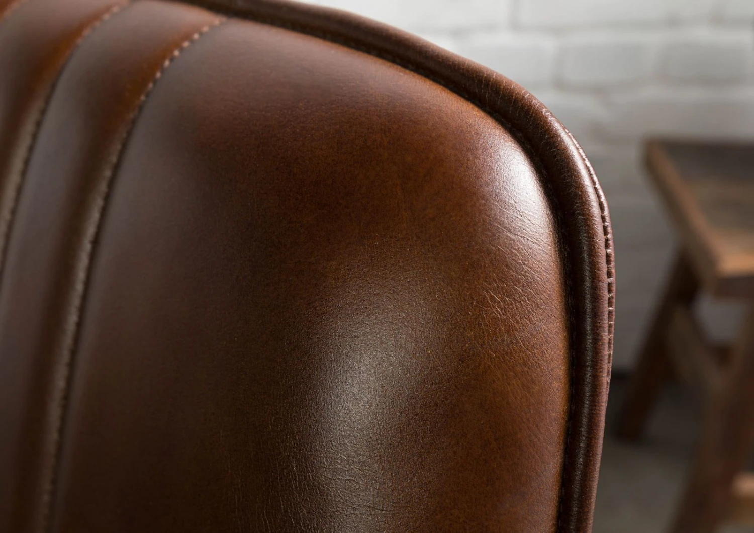 Chaise 49x56 Cuir IRON LABEL #110 4 Chaise 49x56 Cuir IRON LABEL #110 â Image 4