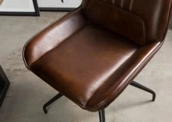 Chaise 49x56 Cuir IRON LABEL #110 14 Chaise 49x56 Cuir IRON LABEL #110 -Massivmoebel24 09 151 890 1010 6